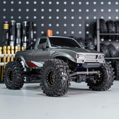 INJORA IR60 Pickup Hard Body Shell for 1/18 TRX4M Defender Bronco (Grey) - color: Grey