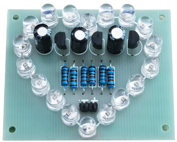 tingbowie Soldering Practice Kit – DIY Electronic Soldering Project Training Board for Beginners