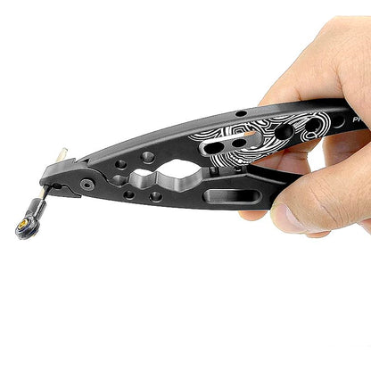REDSPIDER Aluminum Alloy RC Shock Pliers RC Rod Ends Disassemble Tools RC Crawler Shocks Multifunction Pliers for Traxxas Arrma Axial Losi Redcat Racing Cars Trucks (A)