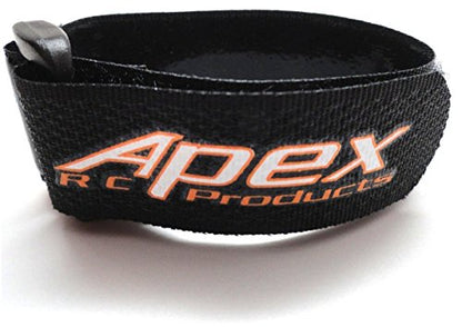 5 Pack 20mm x 200mm HD Rubberized Battery Straps Non-Slip 3030