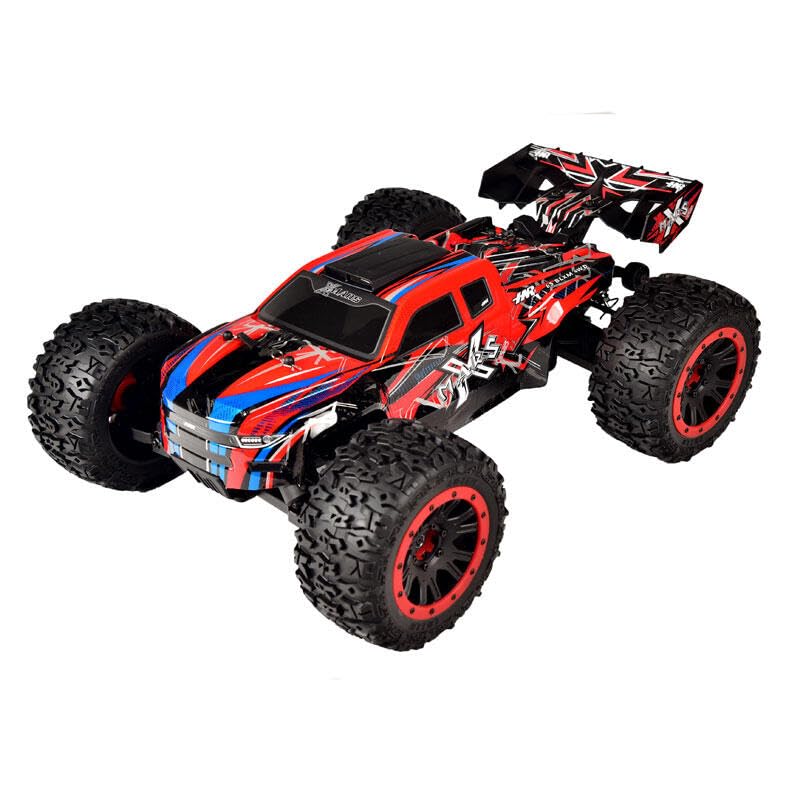 HNR Mars-X 1:8 Scale 4WD Off-Road Vehicle, 6S Power System, Hobbywing MAX8 ESC, Brushless Motor, 90+ kmh, RED