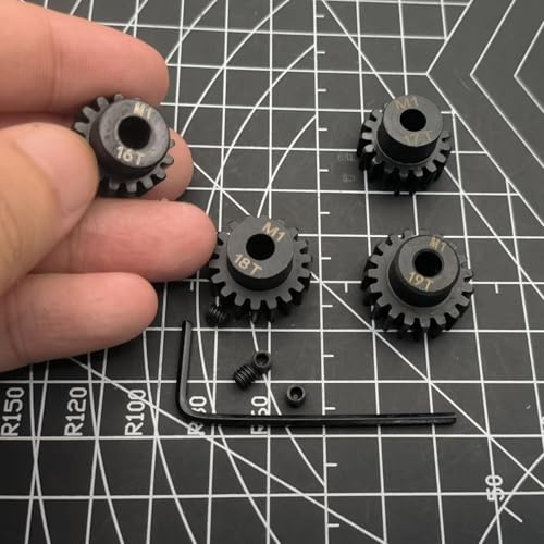 M1 5mm Rc Pinion Gear Set 16T 17T 18T 19T for Traxxas X-Maxx Maxx Sledge XRT Funco 1/10 E-Revo Upgrade Parts
