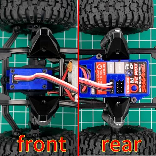 Brass Shock Towers Front&Rear Shock Hoops Towers Mounts for 1/18 RC Crawler Car TRX4M K10 F150 Upgrade Parts