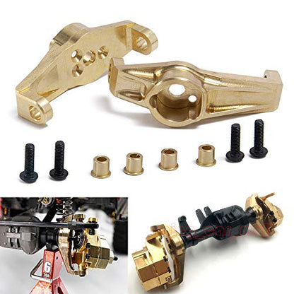 1Pair Brass Front C-Hub Carrier 68g Upgrade for TRX-4 1/10 RC Crawler