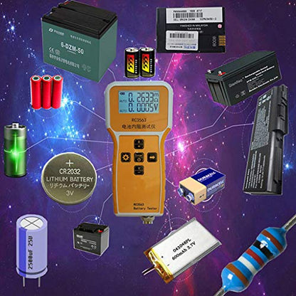 RC3563 Handheld Battery Internal Resistance Tester Analyzer For Car Vehicle Lead Voltage Tester