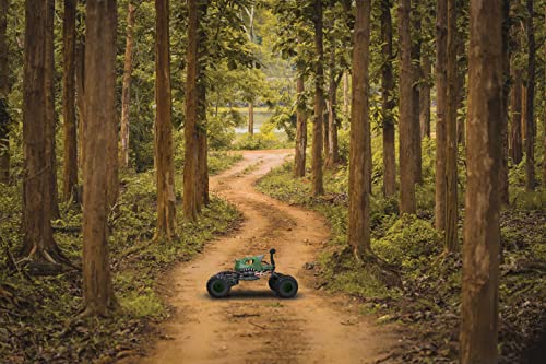 LEXiBOOK, Crosslander Dino RC Car, RC59D | Gyroscope, Stunts, Light effects, Rechargeable - style: Crosslander Dino