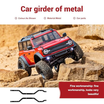 Meetal Frame Girder Rail for TRX4M 1/18 RC Crawler Car Upgrade Parts Accessories