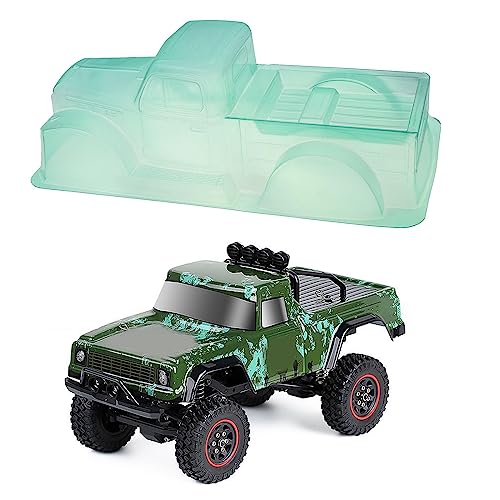 RCPickup Trunk Body Shell Transparent Shell Modified Part 313mm Wheelbase for SCX10 TRAX4 1:10 RCCar Accessories