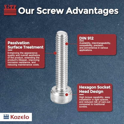 30pcs Socket Head Cap Screws - [M4-0.7 x 18mm] 304 Stainless Steel Allen Socket Drive for Electrical Motor 3D Printing Fan Engine Replacement Use, Silver - size: M4-0.7x18mm