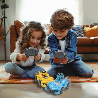 Lexibook, Crosslander, RC2 | Set of 2 Cars, Removable Figures, Sound and Lighting Effects - style: RC2