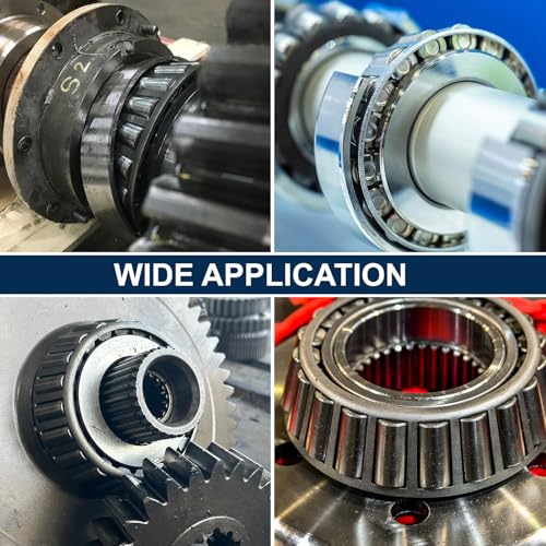 uxcell 14137/274 Tapered Roller Bearing Cone and Cup Set, 1.36" Bore x 2.72" OD x 0.79" Thick, Chrome Steel Taper Bearing Set, ABEC-3 - size: 14137/274