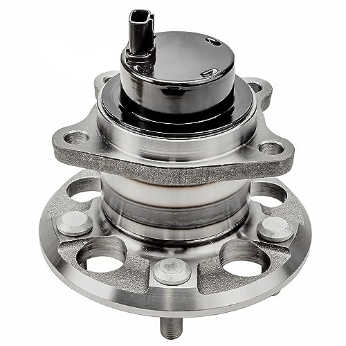 Detroit Axle - FWD Front Steering Knuckles Rear Wheel Hub Bearings | Replacement for 2004 2005 2006 2007 Toyota Highlander 3.3L - size: 4UW47817/Kit