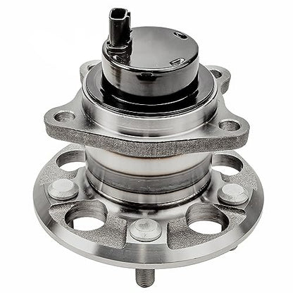 Detroit Axle - FWD Front Steering Knuckles Rear Wheel Hub Bearings | Replacement for 2004 2005 2006 2007 Toyota Highlander 3.3L - size: 4UW47817/Kit