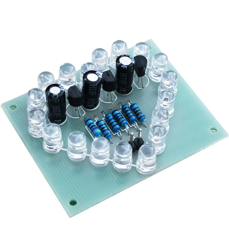 tingbowie Soldering Practice Kit – DIY Electronic Soldering Project Training Board for Beginners
