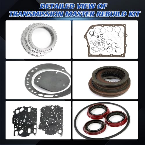 62TE Transmission Rebuild Kit Overhaul Seals Fits for Journey 2011-2017 3.6L,for Avenger 2011-2014 3.6L Replace OE 62TE B077820C B077880C W077881C - size: 62TE