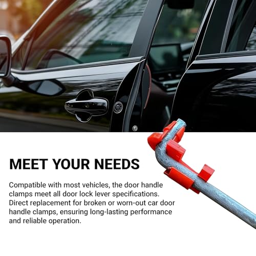 80PCS Door Lock Rod Car Clips Assortment Kit, Door Install Tailgate Handle Rod Clips, Left Right Door Handle Rod End Clip Retainer, Car Accessories Compatible with Most Vehicles