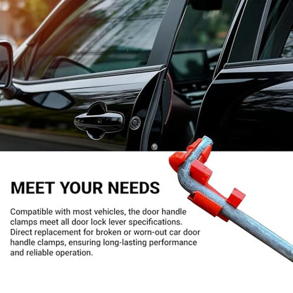 80PCS Door Lock Rod Car Clips Assortment Kit, Door Install Tailgate Handle Rod Clips, Left Right Door Handle Rod End Clip Retainer, Car Accessories Compatible with Most Vehicles