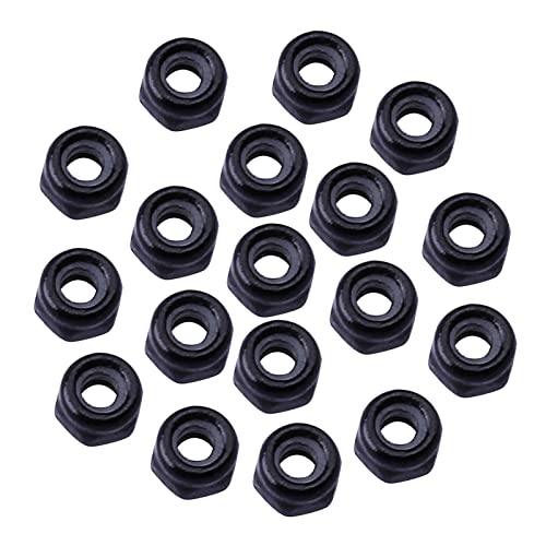 50Pcs M2 Lock Nuts for SCX24 Wheels JLU AXI00002 C10 AXI00001 Bronco C10 AXI00001 AXI00005 Gladiator AXI00006 AXI90081 Axial 1/24 RC Crawler Car