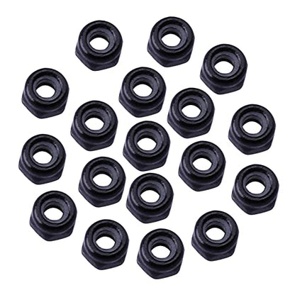 50Pcs M2 Lock Nuts for SCX24 Wheels JLU AXI00002 C10 AXI00001 Bronco C10 AXI00001 AXI00005 Gladiator AXI00006 AXI90081 Axial 1/24 RC Crawler Car
