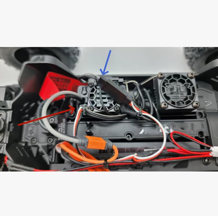 RC Front & Rear Lights Set for Arrma 1/16 Mini kraton 3S Front Headlight Rear Taillights Upgrade Parts