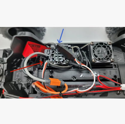 RC Front & Rear Lights Set for Arrma 1/16 Mini kraton 3S Front Headlight Rear Taillights Upgrade Parts