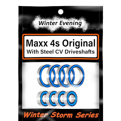 for Traxxas Maxx 4s (Original) with Steel CV Axle Upgrade Only | Wheel Hub Bearings Kit