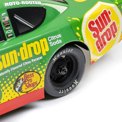 Losi 1/12 RC Racecar Dale Earnhardt Jr. No. 8 2025 Sun Drop Chevrolet ZL1 2S AWD On-Road (Battery & Charger Included), Green, LOS-3104T1 - color: Red