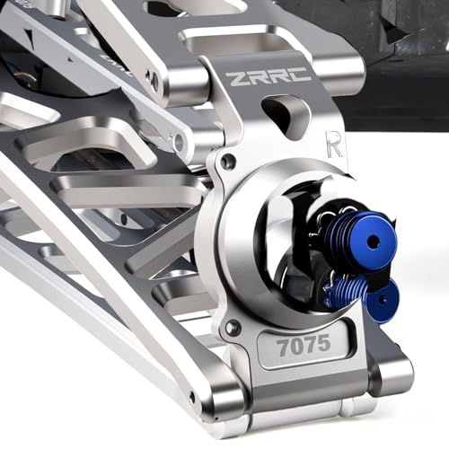 Unbreakable 7075 Aluminum Rear Stub Axle Carriers Rear Hubs for Traxxas X-MAXX 8S, L&R Rear Hub Carrier Upgrade, CNC Alum. Suspension Mount, Replacement for Traxxas 7852X 7752X, Silver Finish - style: Rear Hub