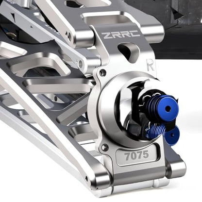 Unbreakable 7075 Aluminum Rear Stub Axle Carriers Rear Hubs for Traxxas X-MAXX 8S, L&R Rear Hub Carrier Upgrade, CNC Alum. Suspension Mount, Replacement for Traxxas 7852X 7752X, Silver Finish - style: Rear Hub