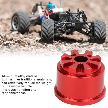 Differential Carrier, Precise Locking for Improved Handling Aluminum Differential Housing for 1/10 RC Car Replacement Parts Enthusiasts Racing Off-Road Driving - color: Red