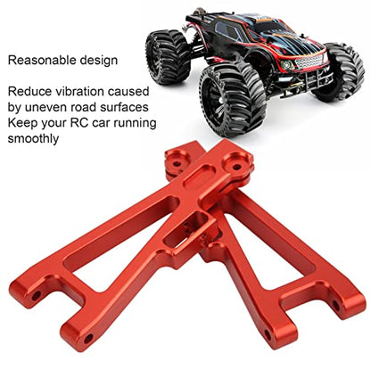 Metal RC Suspension Arm Set for JLB 1/10 Truck, Sturdy and Durable Front Rear Forearm, Perfect for DIY Upgrade, (Red) - color: red