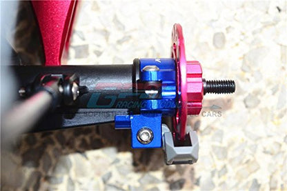 GPM For Traxxas Unlimited Desert Racer 4X4 (#85076-4) Upgrade Parts Aluminum Rear Axle Hub - 1Pr Set Orange