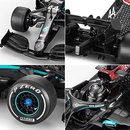 Voltz Toys Authentic Licensed 1:12 Mercedes-Benz F1 W11 Remote Control Vehicle - RC for Kids and Adults - 2.4GHz RC for Gift (1:12 Mercedes-Benz F1 W11) - color: 1:12 Mercedes-benz F1 W11