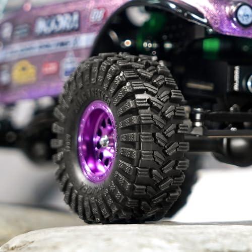 INJORA 40 * 15mm 0.7" King Trekker Tires for 1/30 Axial SCX30 (T7024)