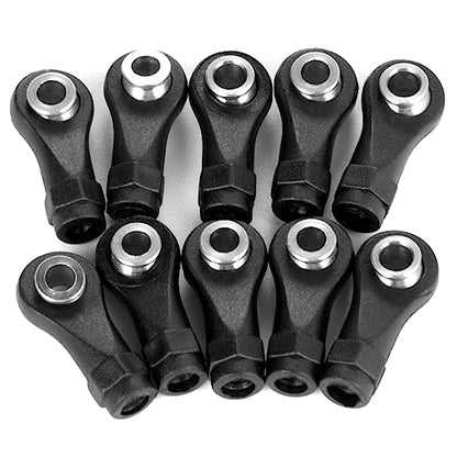 M2.5 Tie Rod End Link Ball Joint for TRX4M Bronco Defender | 10PCS Head Kit 1/18 RC Car Upgrade Parts
