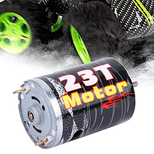 540 Brushed Motor Spare Part Accessory for 1/10 RC Car Boat Model, High - Purity Copper Windings with Super Large Bearing, Precisely Balanced Rotor for Stable Performance (M540-23T) - size: M540-23T