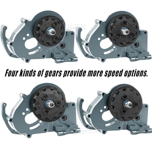 RC 48P 76T 83T 86T 90T Spur Gear &Transmission Gear &Slipper Clutch &Pressure Plate &Slipper Rebuild Kit Upgrades Part for 1/10 Slash 2WD,Rustler/Stampede/Bandit 2WD VXL,Titanium - color: Titanium(1set)