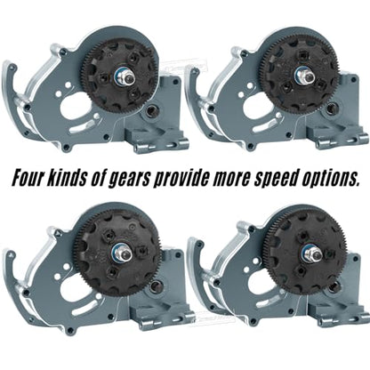 RC 48P 76T 83T 86T 90T Spur Gear &Transmission Gear &Slipper Clutch &Pressure Plate &Slipper Rebuild Kit Upgrades Part for 1/10 Slash 2WD,Rustler/Stampede/Bandit 2WD VXL,Titanium - color: Titanium(1set)