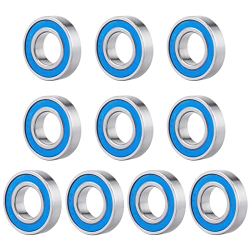 RC Ball Bearings 12x24x6mm Compatible with Arrma 1/5 Kraton 4WD BLX 1/5 Outcast 4WD BLX HPI Baja 5B (10-Pack) - size: 12x24x6mm