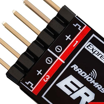Speedybee RadioMaster ER4 ELRS PWM Receiver: 2.4GHz 4Ch ExpressLRS Receiver Nano Module for RC Vehicles