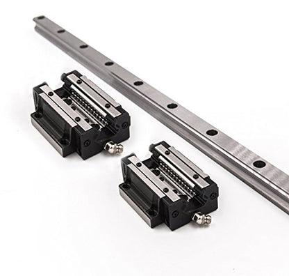 TEN-HIGH HSR15 1600mm Linear Guide Rail Linear Motion Slide Rails Linear Motion Products, for CNC Routers, 1pcs Rail + 2pcs HSR15CA Blocks Bearing - size: 1600mm, style: HSR15