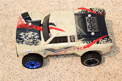 Axial Yeti Jr. SCORE Trophy Truck (AX90052) Upgrade Parts Aluminum Front & Rear Magnetic Body Mount - 4Pcs Set Red