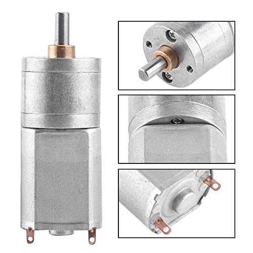 DC 12V High Electric Gear Reduction Motor 15~200RPM Outer Diameter 20mm / 0.78"(100RPM)