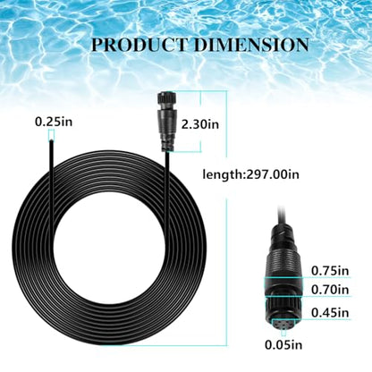 356324 Z Cable for SuperFlo VS/VST & WhisperFlo VS/VST to Automation 25' Cable 8 Conductor Digital Input Communication Cable RS-485