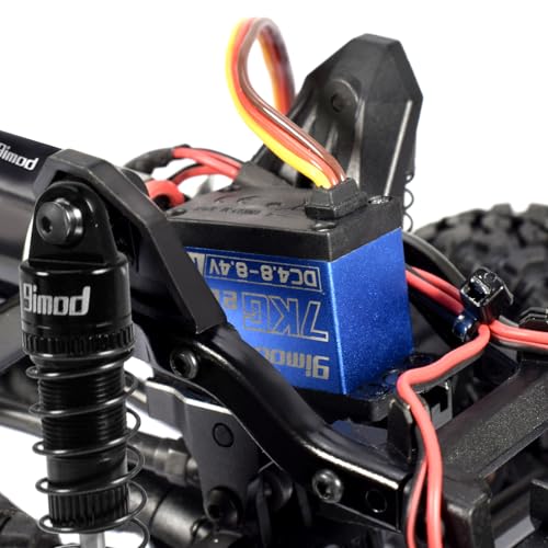 7KG Servo 2065 Micro Servo with Mount and Servo Horn Trx4m Steering Servo Waterproof High Torque Servo for TRX4M 1/18 RC Crawler Upgrade Parts