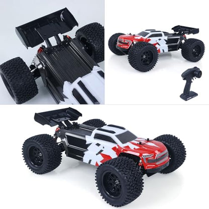 TOUCAN RC HOBBY 1002 1/10 90KM/H High Speed Remote Control Electric Racing Truck 4x4 RC Model Car Metal Oil Filled Shock Absorber No Battery for Ages 18+