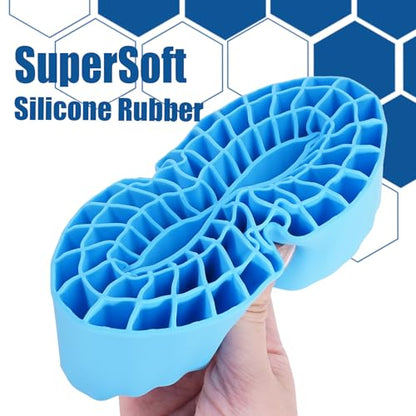 INJORA 4PCS Silicone Rubber Insert for 146-149mm (5.75" OD) 2.2" Tire(Blue) - color: Blue