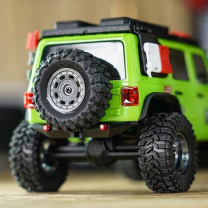 INJORA Aluminum Front Rear Bumper for 1/30 Axial SCX30 JLU