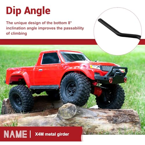 Meetal Frame Girder Rail for TRX4M 1/18 RC Crawler Car Upgrade Parts Accessories