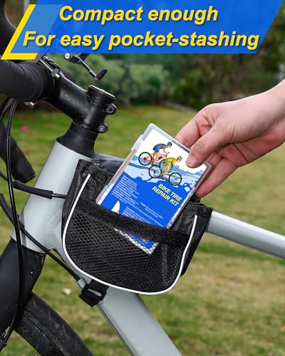 Bike Tire Repair Kit, Bicycle Inner Tube Patch Kit – Portable Case for Bicycle, Motorcycle & Inflatable Tubes - style: Tire Repair Kit
